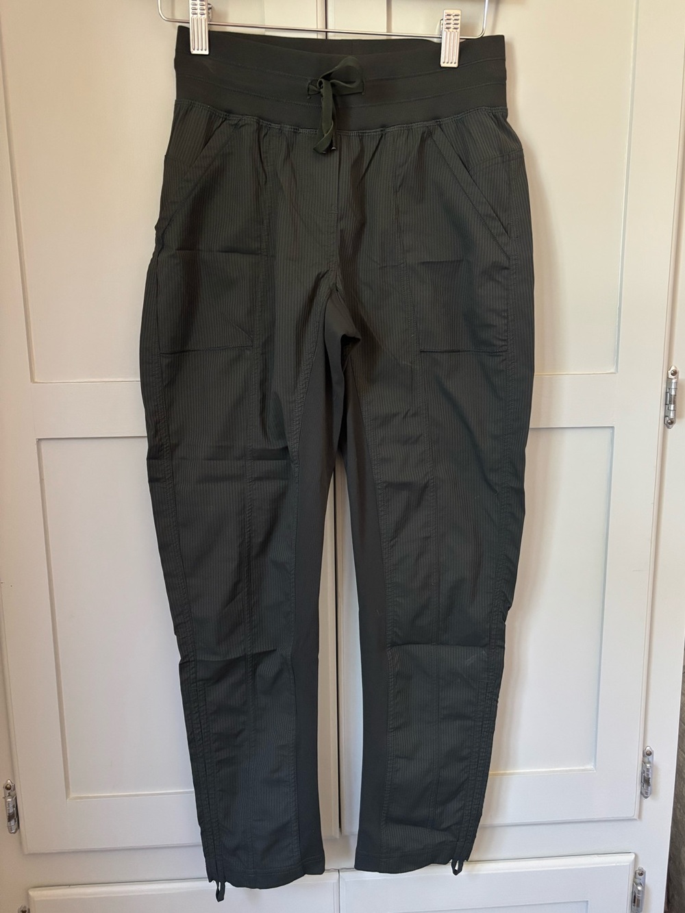 CRZ YOGA Drawstring Joggers - Dark Olive Green